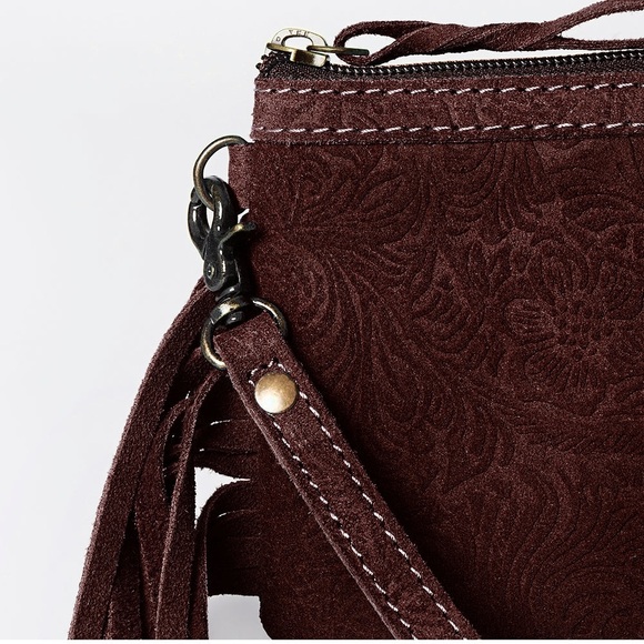 American Darling Small Crossbody Genuine Western Leather - Picture 6 of 14